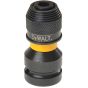 DT7508 1/2in Drive to 1/4in Hex Impact Adaptor by DEWALT - DT7508-QZ