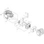 Muffler for Shindaiwa DH232ST