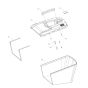 Grass Catcher for Makita DLM380