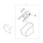 Grass Catcher for Makita DLM432