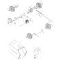 Grass Catcher & Wheel Assembly