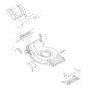 Deck Assembly for Makita DLM533