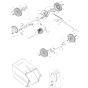 Grass Catcher & Wheel Assembly