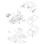 Deck Assembly for Makita DLM539