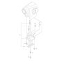 Motor Bracket for Husqvarna DM 430