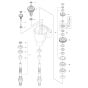 Gearbox Assembly for Husqvarna DMS 240