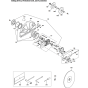 Cutting Device, Protection Hood and Accessories Assembly for Makita DPC7311 Disc Cutter