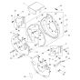 Air Ducting Assembly for Wacker