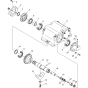 Exciter Assembly for Wacker DPU2430F-5000006200 (Diesel-Crankstarter) Rev.101 Reversible Plate Compactor