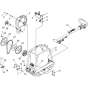 Vibratory Plate Assembly for Wacker DPU2440F-5000007886 (Diesel-Crankstarter) Rev.100 Reversible Plate Compactor