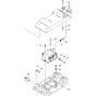 Vibratory Plate-1 Assembly for Wacker DPU2450F-5000007876 (Diesel-Crankstarter) Rev.101 Reversible Plate Compactor