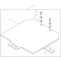 Urethane Pad Kit PGV70 Assembly for Wacker DPU3070H 5000610041 (Diesel-Recoil Starter) Rev. 107 Reversible Plate Compactors