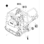 Labels for Wacker DPU3070H 5000610041 (Diesel-Recoil Starter) Rev. 107 Reversible Plate Compactors