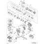 Main Assembly for Hikoki DS14DSAL Cordless Driver Drill