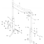 Handle Assembly for Husqvarna DTF6 BF Lawn Care Equipment