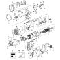 Main Assembly for DeWalt DW307