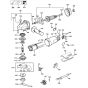 Main Assembly for DeWalt DWE4010T