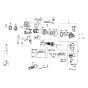 Main Assembly for DeWalt DWE4215