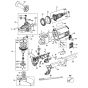 Main Assembly for DeWalt DWE497
