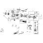 Main Assembly for DeWalt DWE8310S