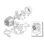 Motor Assembly for DeWalt DXPW003E Pressure Washer