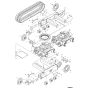 Undercarriage Assembly for BobCat E14