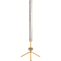 5ft - 58W Battery Back-Up Fluorescent On Fixed Leg Stand Wi Th Ptp 110V