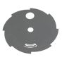 255mm 8 Cutter Blade for Echo SRM-3021, SRM-3611 Brushcutters - OEM No. EA-X405-000141
