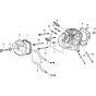 Cylinder Head Assembly for Honda EC5000 Generator