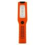 Flexible Magnetic Hand LED Lamp/Torch - Orange. 6 x 0.5W Lamp, 1 x 1W Torch