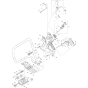 Handle and Body Assembly for Makita EK7650H Disc Cutter