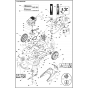 Complete Product Assembly for Husqvarna ELITE SP2 Commercial Lawn Mower