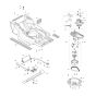 Deck & Motor Assembly for Makita