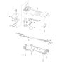 Lever Assembly for Makita EM2600L