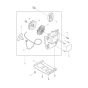 Starter Assembly for Makita EM4340L