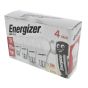 Energizer LED BC (B22) 13.2W 1521 lm Opal GLS Non-Dimmable Bulb (Warm White) 4 Pack - OEM No. S14423