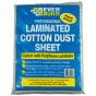 Laminated Cotton Dust Sheet 3.6 x 2.7m by Everbuild - LAMDUST