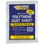 Polythene Dust Sheet 3.6 x 2.7m by Everbuild - POLYDUST