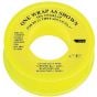 P.T.F.E Tape 13mm x 5m - Gas by Everbuild - 2PTFEGAS ***Last Stock***