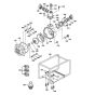 Makita EW200R Water Pump Parts