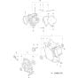 Crankcase Assembly for Subaru (Robin) EX17 Engines