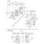 Intake, Exhaust (1) Assembly for Robin / Subaru EX35 Engines