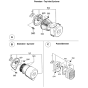 Intake And Exhaust Group - 2 for Robin / Subaru EY20 Engines