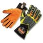 Ergodyne Impact Reducing Glove Hi-Vis AX Suede Non Slip Dot Palm TPR Armour