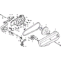 Case and Belt Drive Assembly for Honda F720 Large Tiller