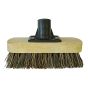 Deck Scrub Broom Head 175mm (7in) Threaded Socket by Faithfull - PA10016N