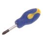 Soft-Grip Screwdriver Pozidriv Tip PZ2 x 40mm Stubby by Faithfull