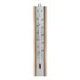 Thermometer Wall Beech Silver 200mm by Faithfull