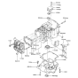 Cylinder / Crankcase for Kawasaki FB460V Engine