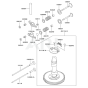 Valve / Camshaft for Kawasaki FC400V Engine